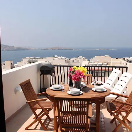 Seashells 2 Bedroom Apartment With Sunny Terrace With Stunning Panoramic Sea Views By Getaways Malta Apartment *