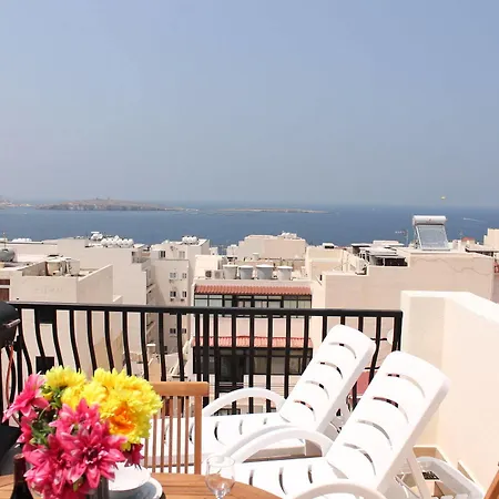Seashells 2 Bedroom Apartment With Sunny Terrace With Stunning Panoramic Sea Views By Getaways Malta